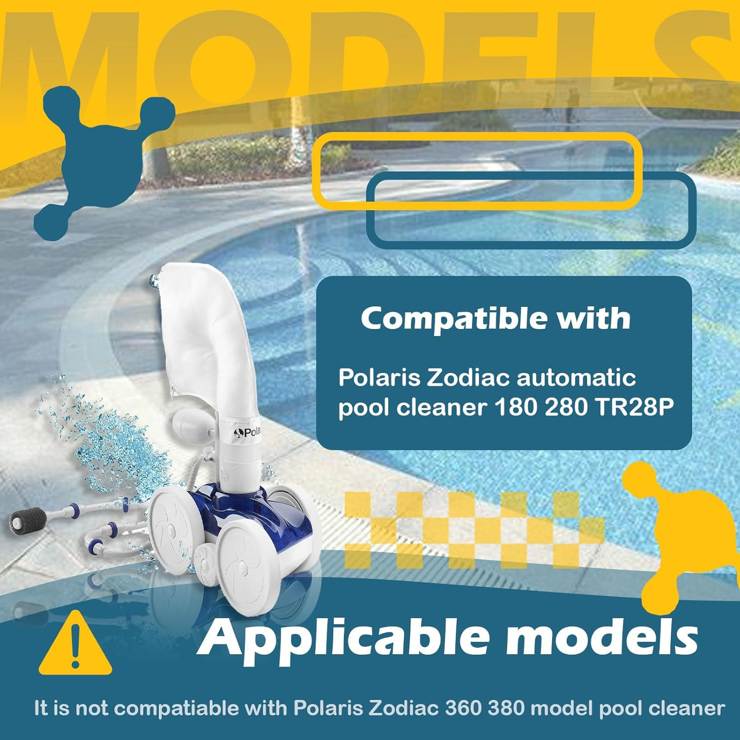 Pool Cleaner Rebuild Repair Replacement Kit for Polaris Zodiac Pool Cleaner 280