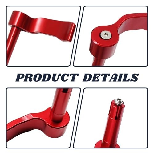 Aluminum Thumb Throttle Control Lever – Direct Fit for Polaris Sportsman Red