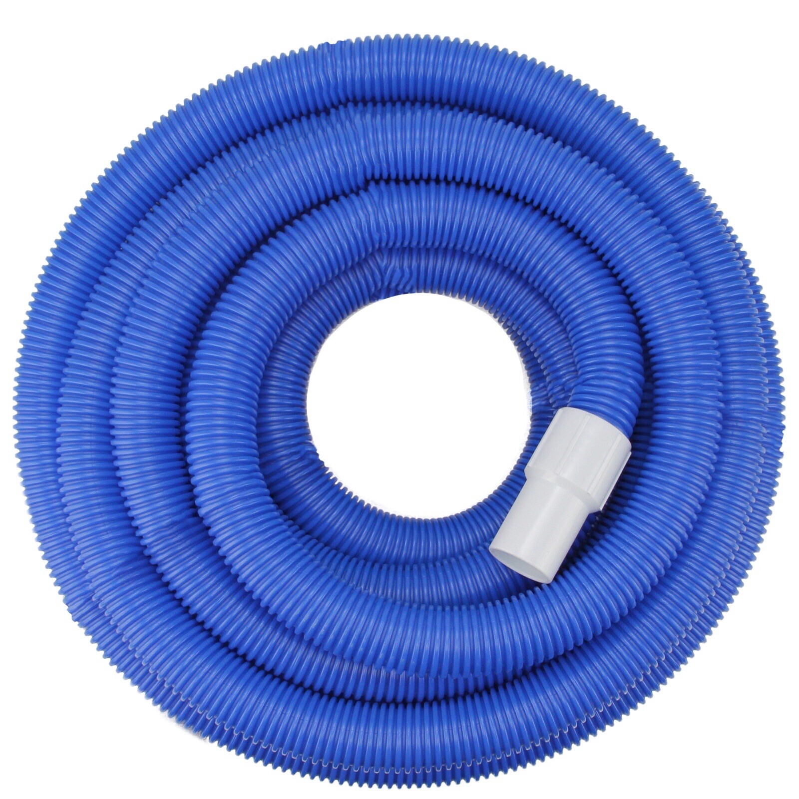 Pool Central Blue Molded PE In-Ground Pool Vacuum Hose Swivel Cuff 25FT x 1.5IN