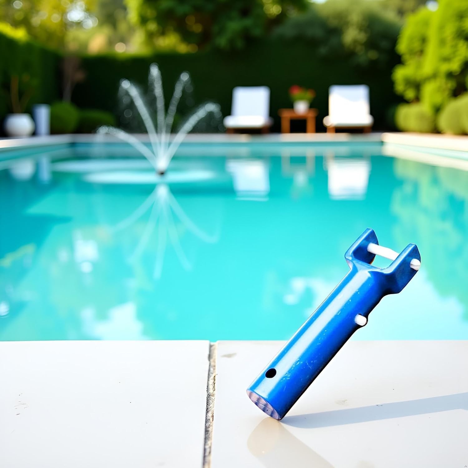 Blue Pool Vacuum for Head Handle Replacement Parts with V and for Replacement…