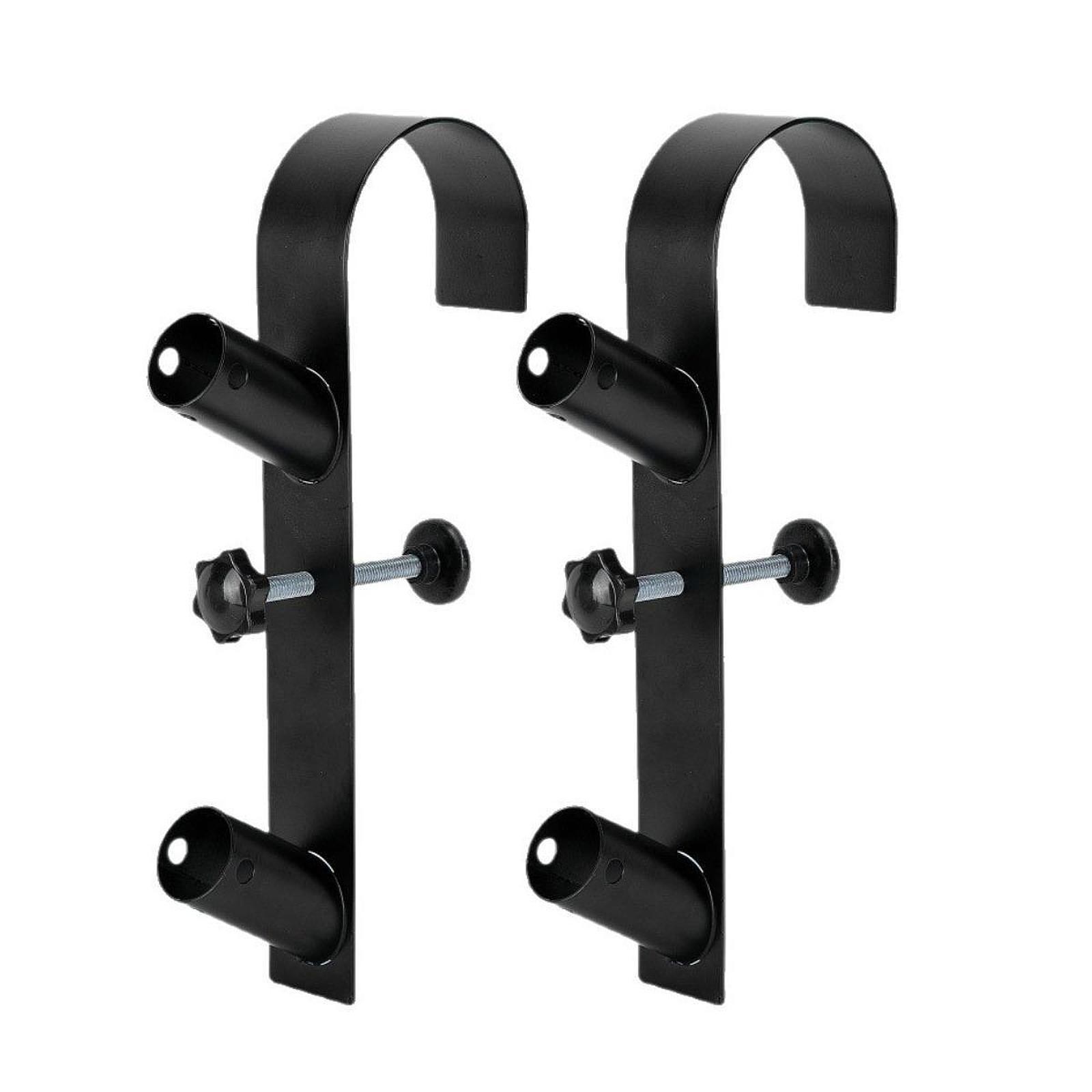 Swimming Pool Pole Hanger Adjustable Lightweight Compact Portable Metal Tool