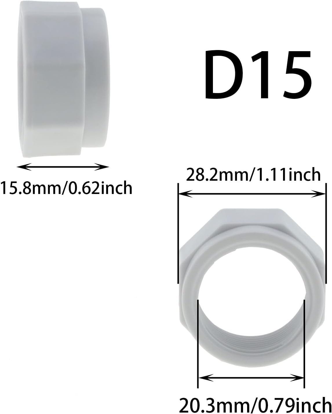 Pool Cleaner Feed Hose Nut 8PCS 280, 380, 480, 180 Pool Cleaner Feed Hose Nut…