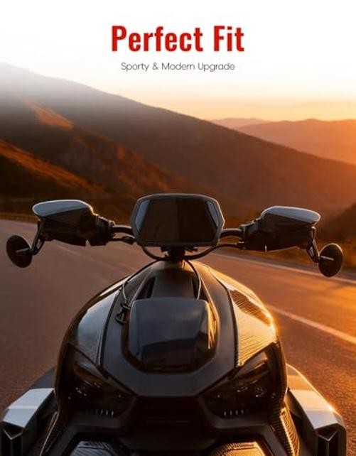 Can-Am Ryker Gauge Spoiler Kit – Black Plastic Spoiler for Can