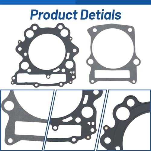 Engine Cylinder Head Intake Valve Head Top End Gasket Spring Kit Replacement