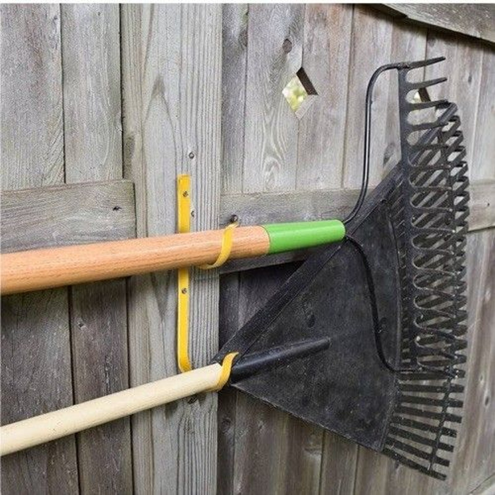 Pool Pole Hanger Premium Aluminium Holder Set of 4 Hooks for Telescopic Poles