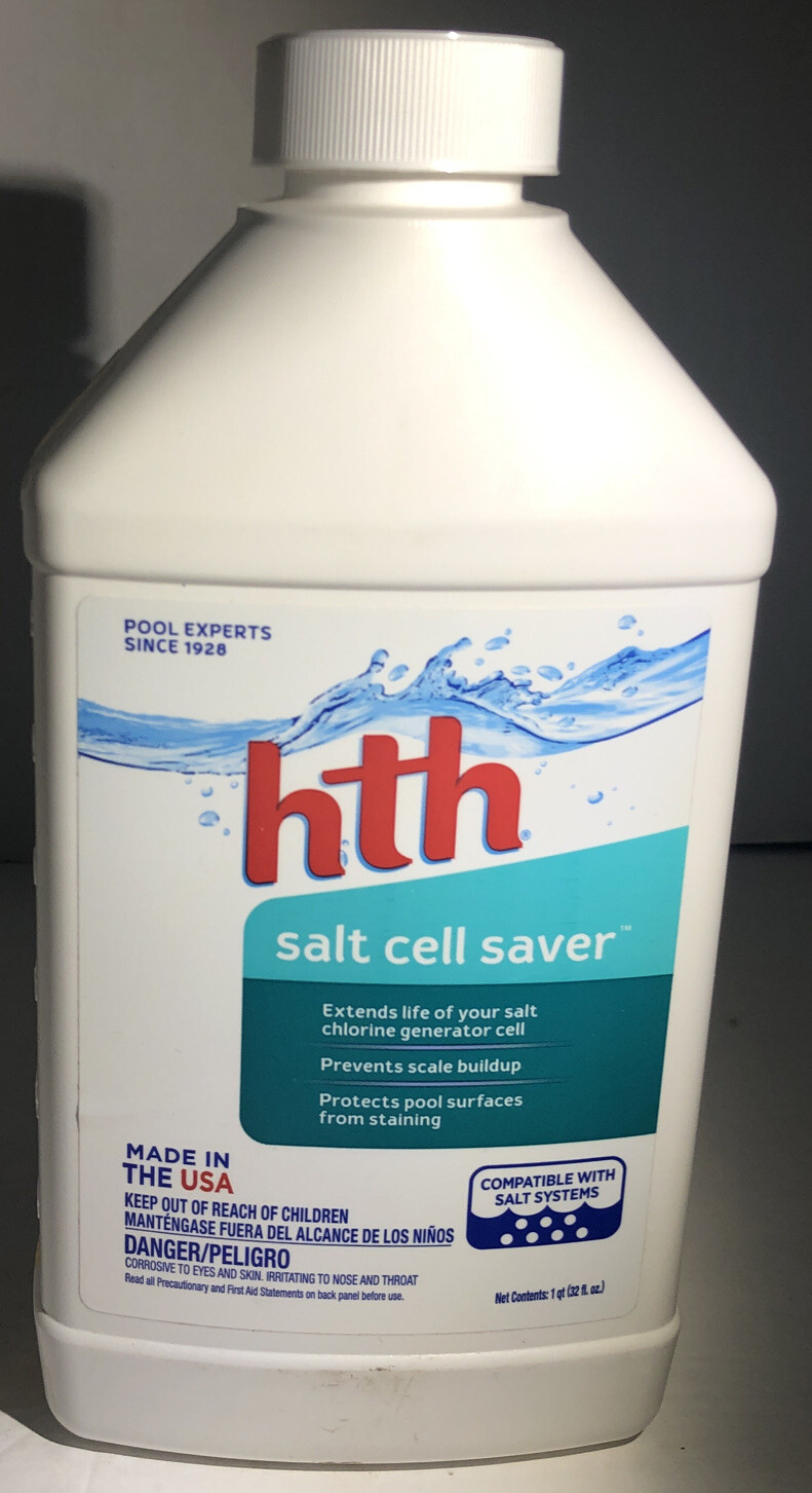 Hth Salt SCell Saver Pool Care 1ea 32 oz blt-SAME DAY SHIPPING