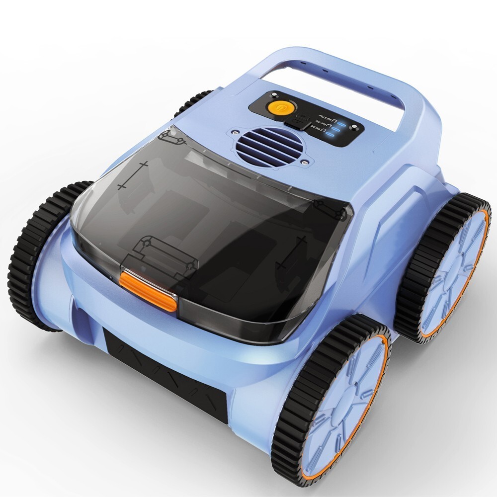 SEAUTO SAT20 Robotic Automatic Pool Cleaner 3 -in-1 Cordless Vacuum for Inground