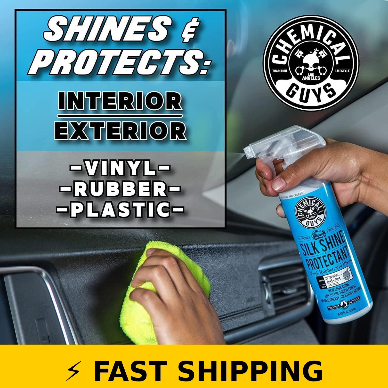 Chemical Guys 10-Piece Car Wash Kit with Foam Gun & Bucket