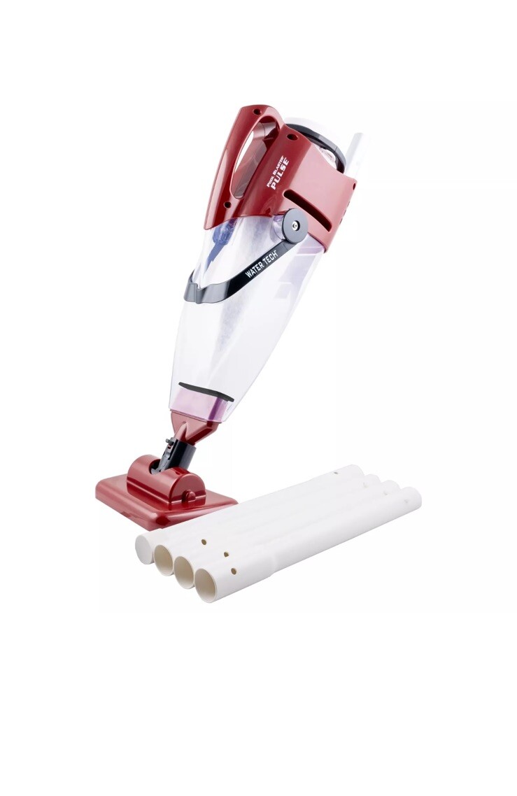 POOL BLASTER Pulse Cordless Pool Vacuum w/Pole Set – Large Debris Capacity & …