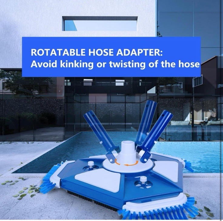 Upgraded Swimming Pool Vacuum Head Heavy Duty Swimming Pool Vacuum Head