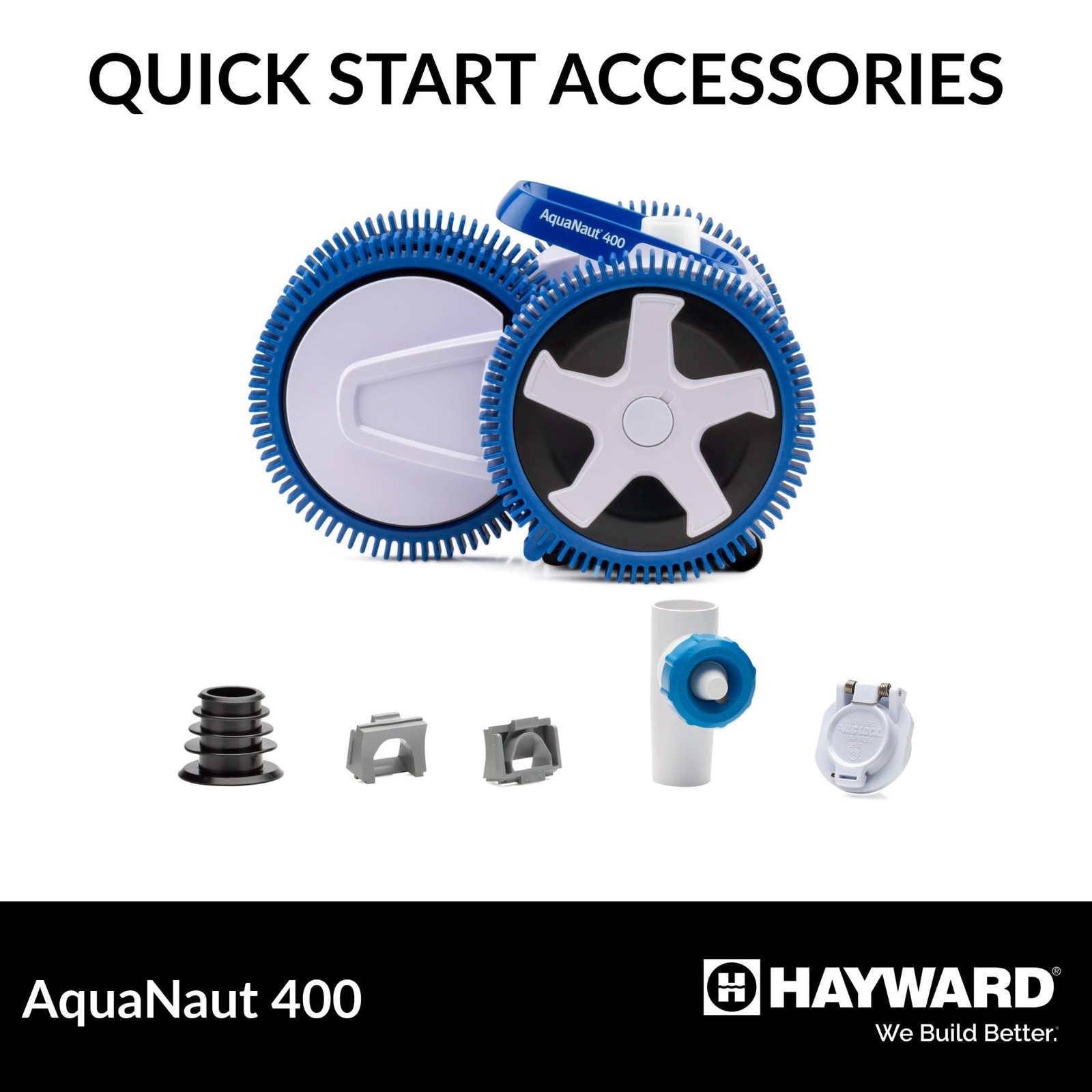 Hayward W3PHS41CST AquaNaut 400 Suction Pool Cleaner for In-Ground Pools up t…