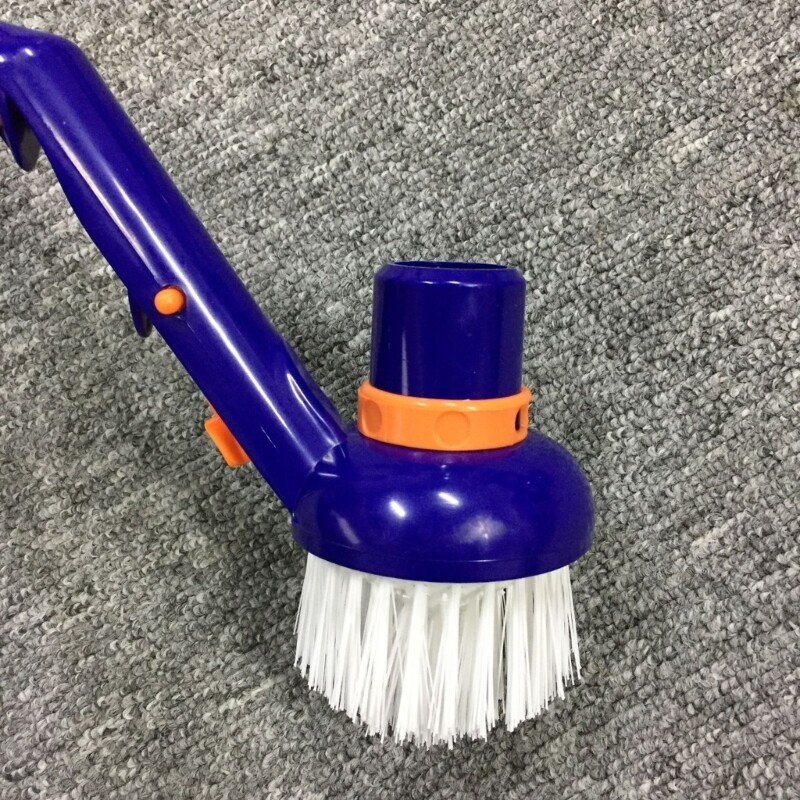 Multifuntional Pool Cleaning Tool Ergonomic Pool Cleaning Brush for Home Pool