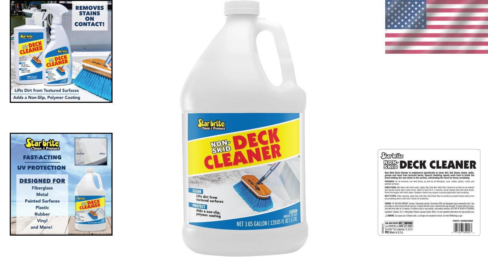 Ultimate Cleaner and Protectant 1 Gallon for Boat Decks and Composite Surfaces