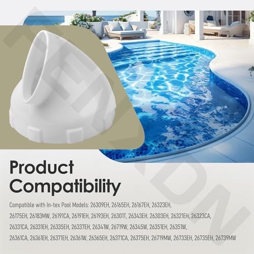 Enhanced Angled Pool Nozzle Compatible with Intex Bestway Pools 26165EH,