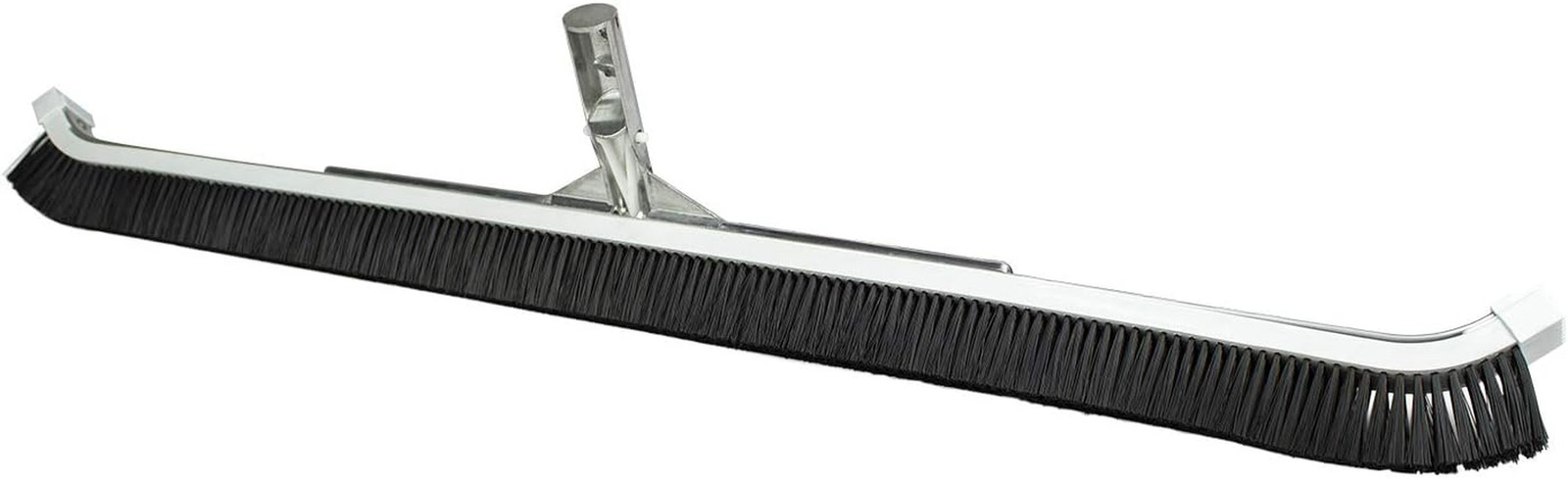 36-Inch Extra-Wide Commercial Swimming Pool Wall Brush, Heavy-Duty Aluminum Back