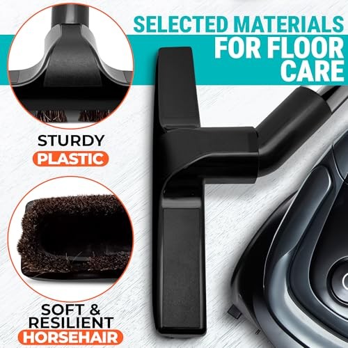 Horsehair Vacuum Brush Attachment/4 – Vacuum Attachments with 3 Hose 1