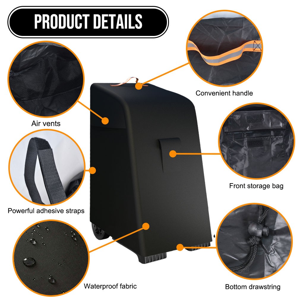 Robotic Swimming Pool Cleaner Caddy Cover Outdoor Waterproof Protector Universal