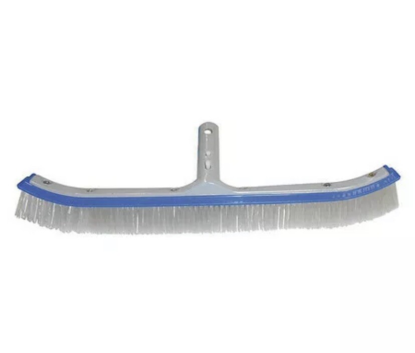 Jed Pool Tools 70-262 Pool Brush,Al,Blue/Gray/Enameled,18&Prime; L