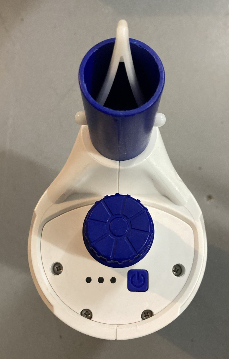 Little Shark Pool Vacuum for Above Ground Pool, Hot Tub Vacuum with 60w Motor