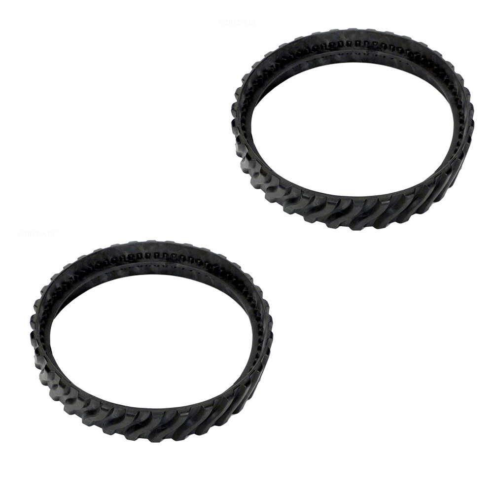 2 Pack Zodiac Baracuda R0526100 MX8 Swimming Pool Cleaner Repl. Tire Track Wheel