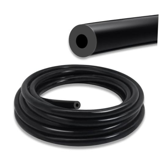 Vacuum Hose Automotive, 5FT ID 1/8&Prime;(3mm) ID Vacuum Hose, 130PSI Max Pressure