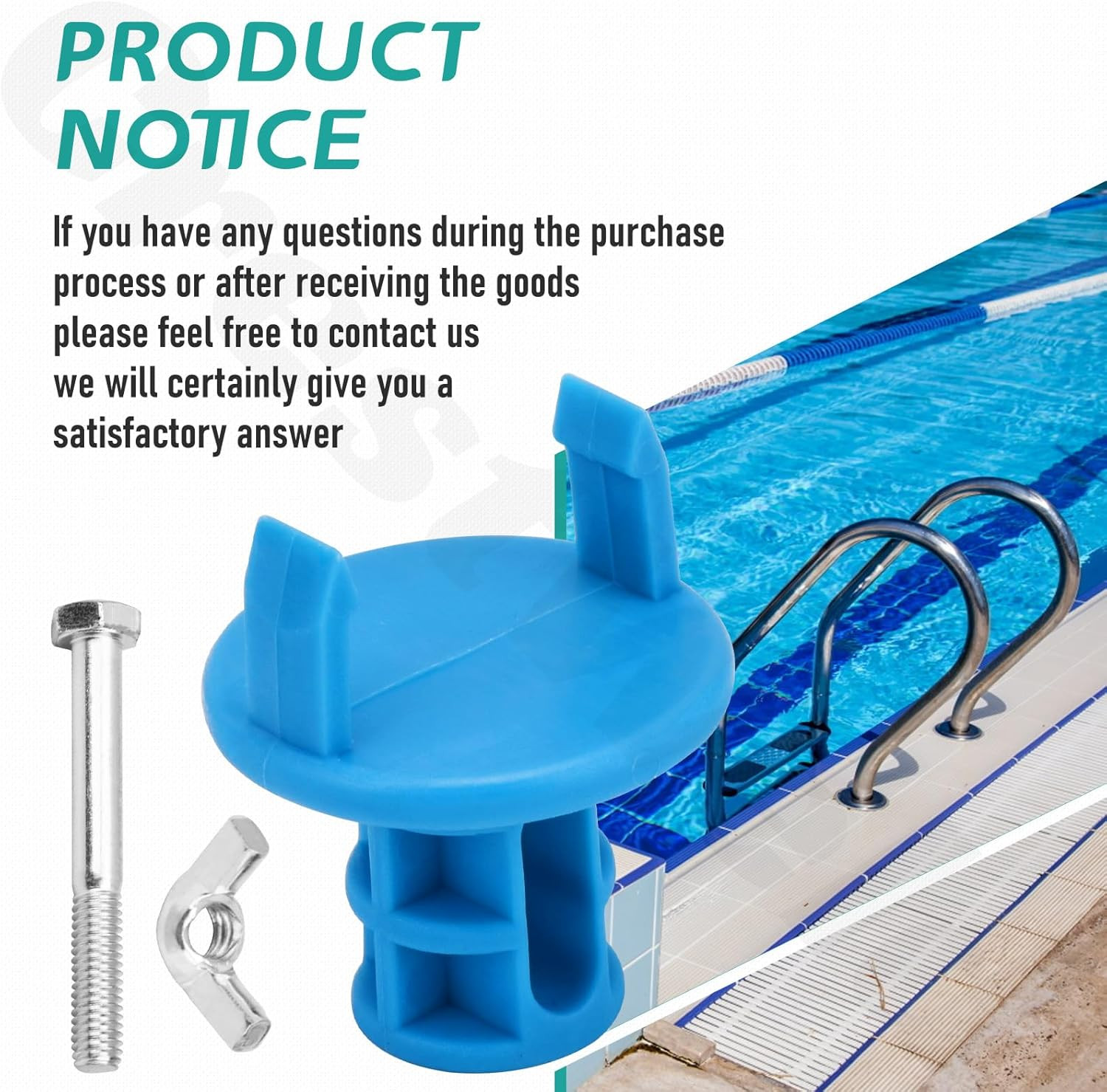 2 Pack Pool Pop-Up Removal Tool with Screws Replace 3-17-8, Plastic Removal Tool