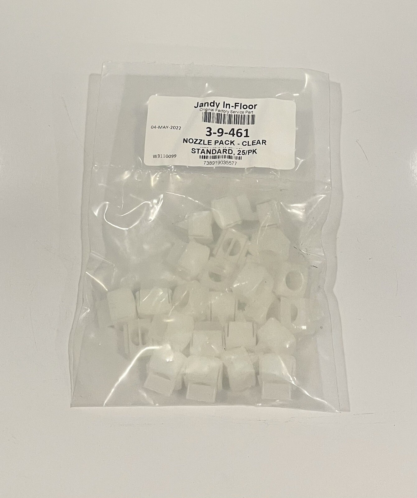 Jandy 3-9-461 Zodiac Caretaker Clear Standard Nozzle 25 PACK NEW! FREE SHIPPING!