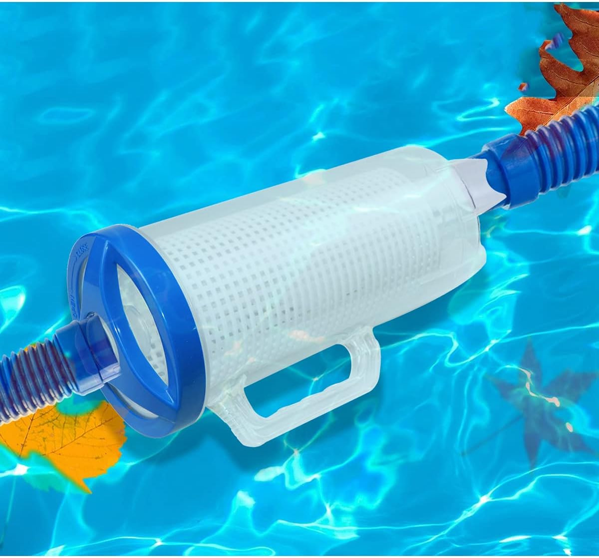 Large Pool Leaf Catcher,Leaf Canister for Pool Vacuum, In-Line Pool Filter Canis