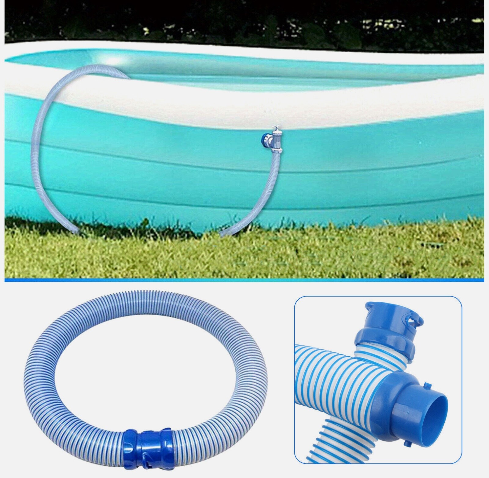 4 PCS For Mx6 Mx8 Pool Cleaner Lock Hose Replacement Kit Pool Cleaner Hose