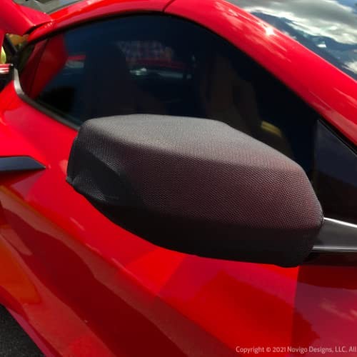 C8 Corvette Stingray NoviStretch Front + Mirror Bra Combo High Tech Stretch