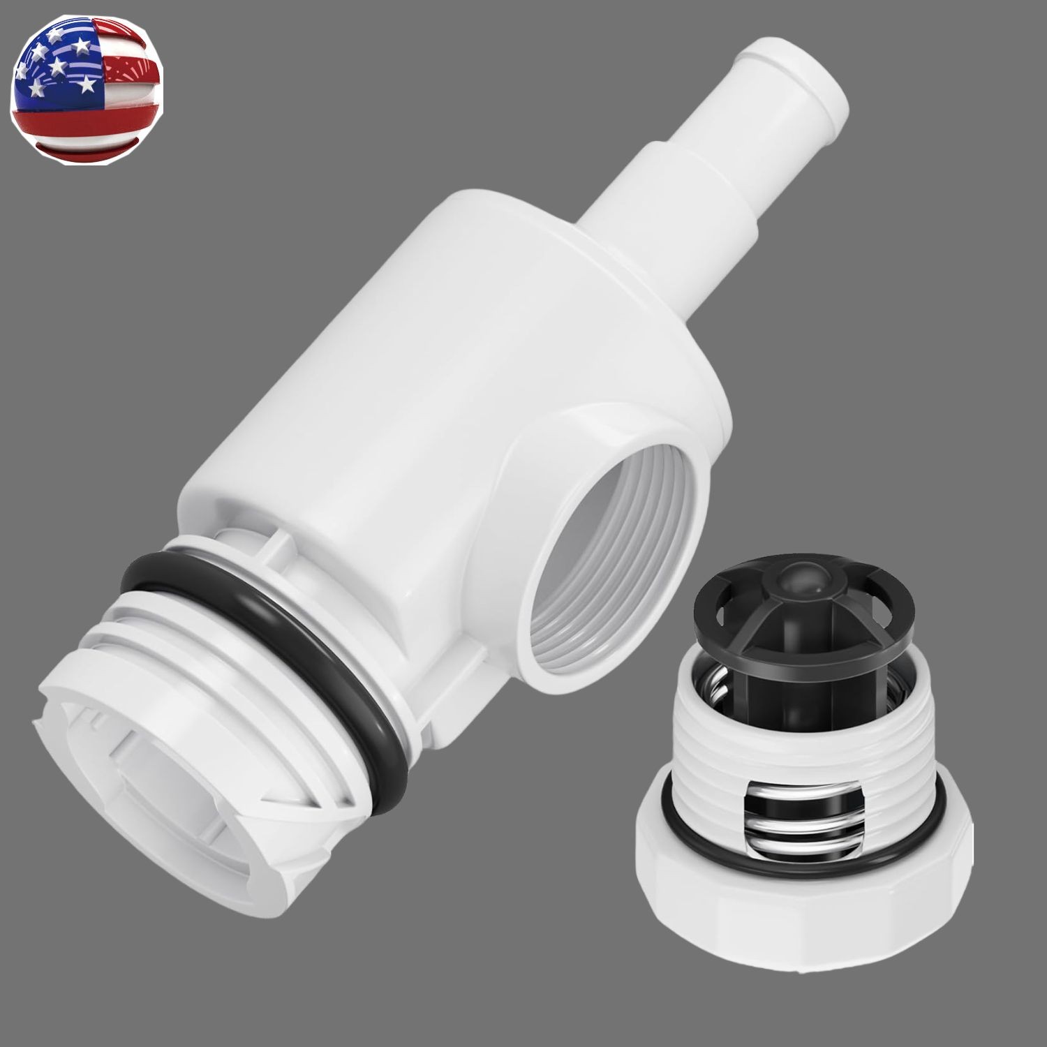 Aftermarket Pressure Relief Valve & D29 UWF Wall Fitting for Polaris 180/280/380