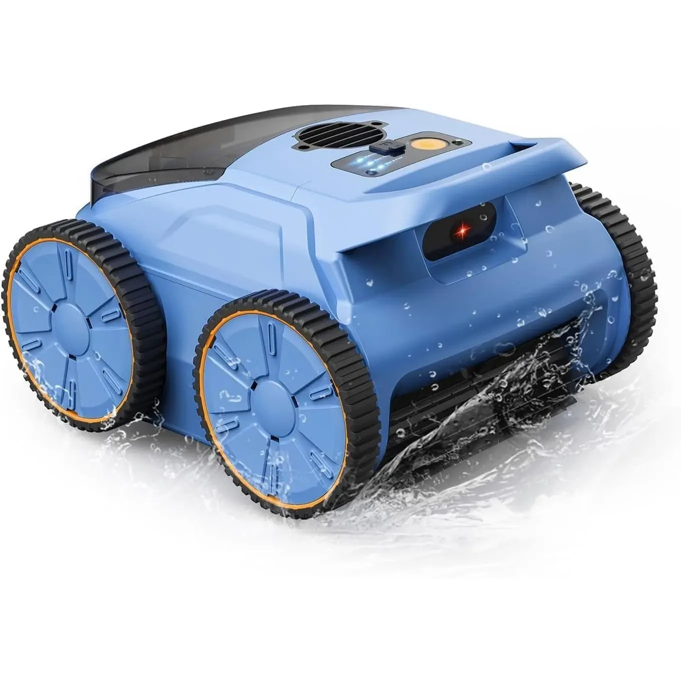 Cordless Robotic Pool Cleaner – 180 Min Runtime Automatic Pool Vacuum Smart Tech