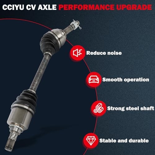 66-6250 CV Axle Shaft Assembly Fit 2009-2014 for Nissan Cube 1.8L,2007-2014