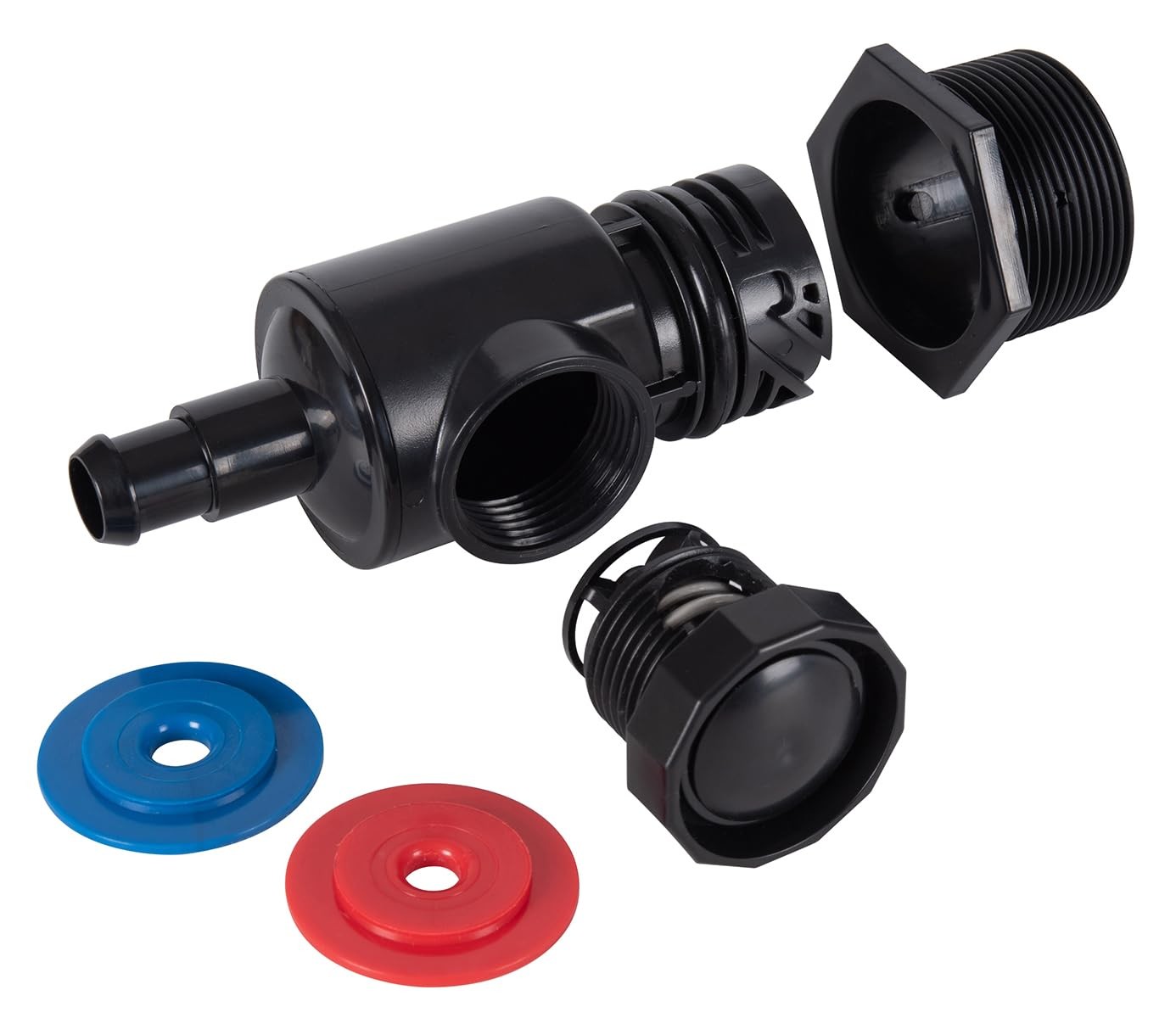 ATIE Pool Cleaner Black Universal Wall Fitting UWF Connector Assembly