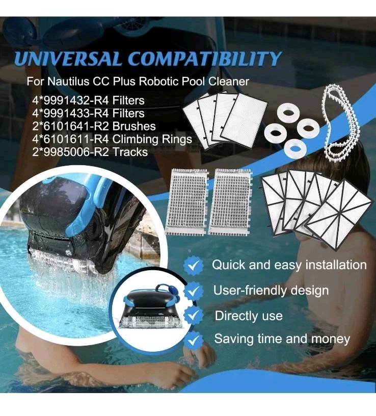 Tune-up Kit for Maytronics Dolphin Nautilus CC Plus Robotic Pool Cleaner
