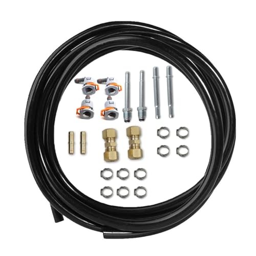 FLK-56 Automotive replacement fuel lines Repair Kit 5/16&Prime; (8mm), Nylon Fuel