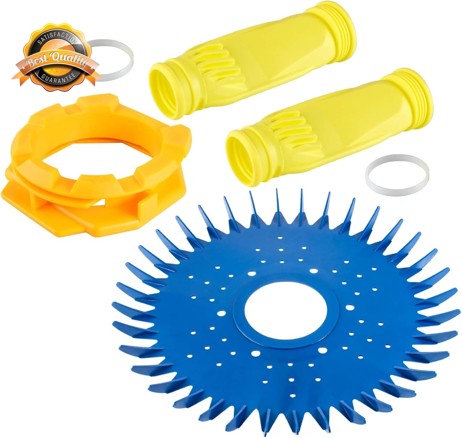 Pool Cleaner Finned Disc Diaphragm Foot Pad Kit Fits Baracuda G3 G4 G2
