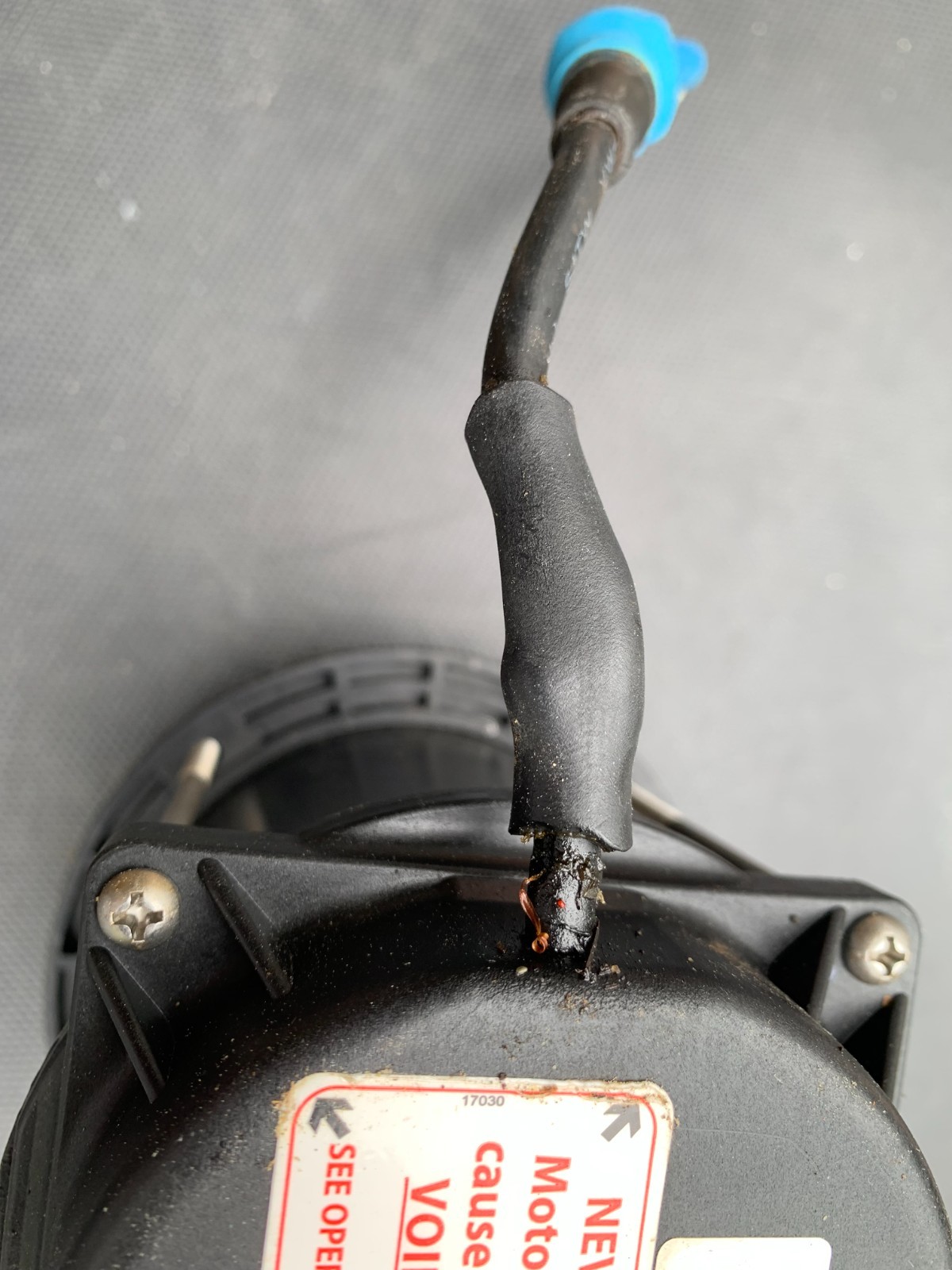 Used AQUABOT POOL ROVER CLEANER PUMP MOTOR PART #A6034 S1A6018