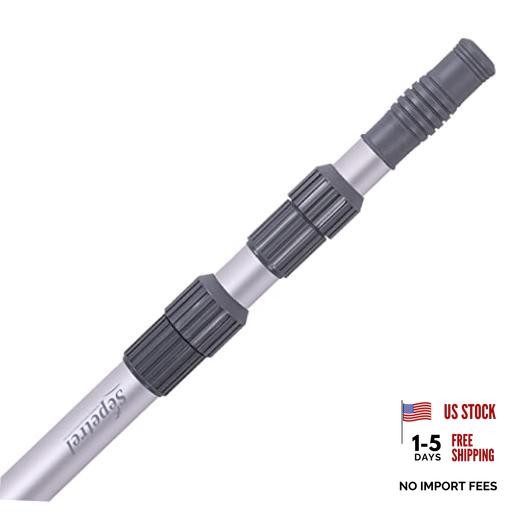 Pool Pole – Professional 12 Foot Telescoping Swimming Pool Cleaning 12 Feet