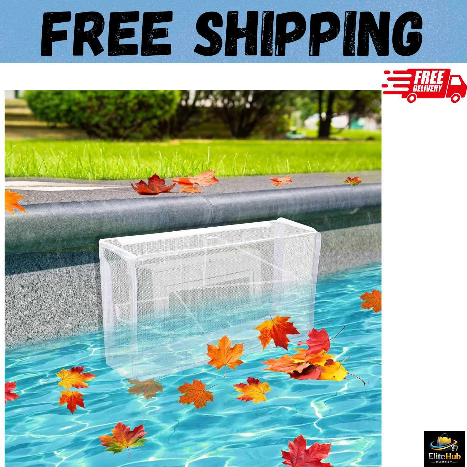 Pool Skimmer Screen Guard for Above-Ground/In-Ground Pools