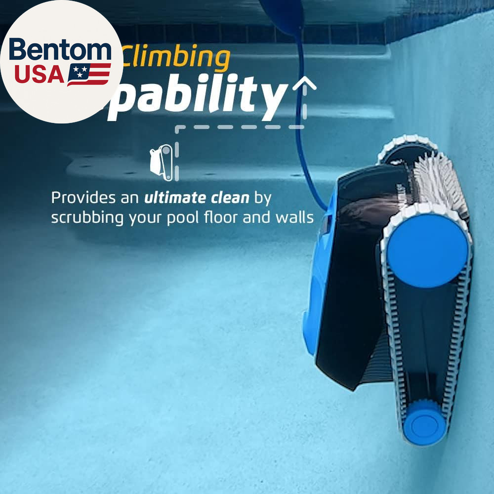Nautilus CC Automatic Robotic Pool Vacuum Cleaner, Wall Climbing Scrubber Brush,