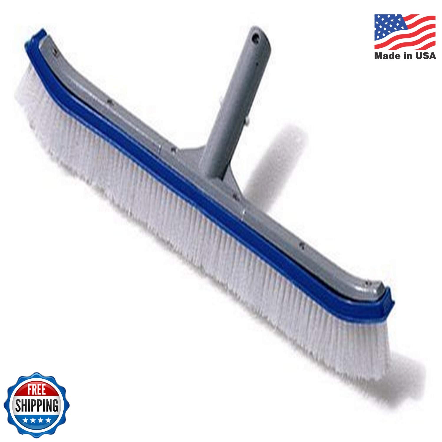 SWIMLINE HYDROTOOLS Pool Brush Head for Inground & Above Ground Pools | EZ Clip