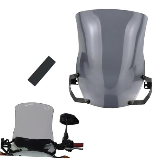Windshield Compatible with CRF250L 2013-2020, 2021-2024 CRF300L Smoke
