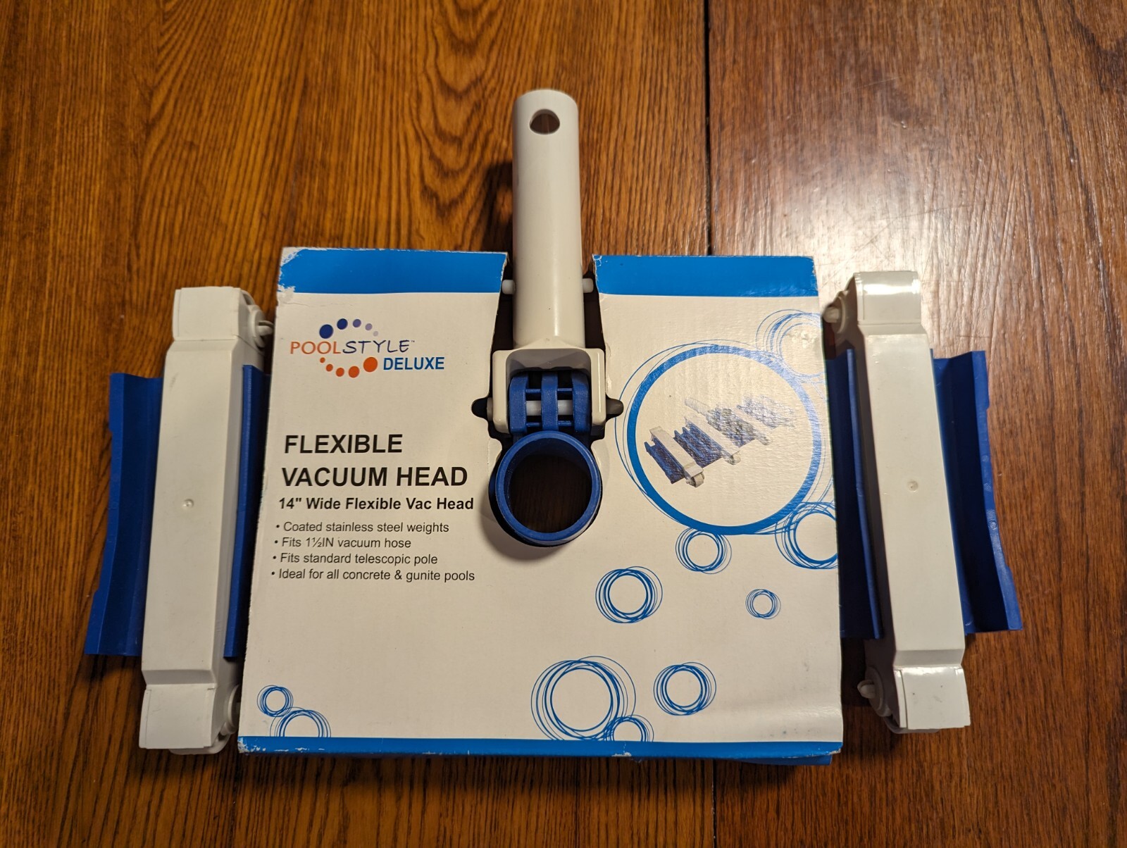 POOL STYLE Heavy-Duty 14 INCH Flexible Pool Vacuum Head NEW