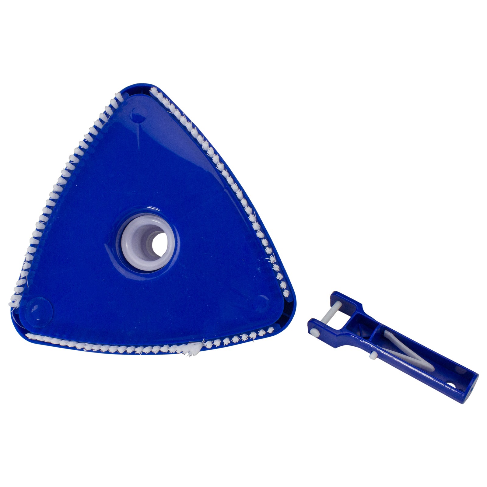 Pool Central 10.5&Prime; Triangular Weighted Swimming Pool Vacuum Head – Swivel Cuff