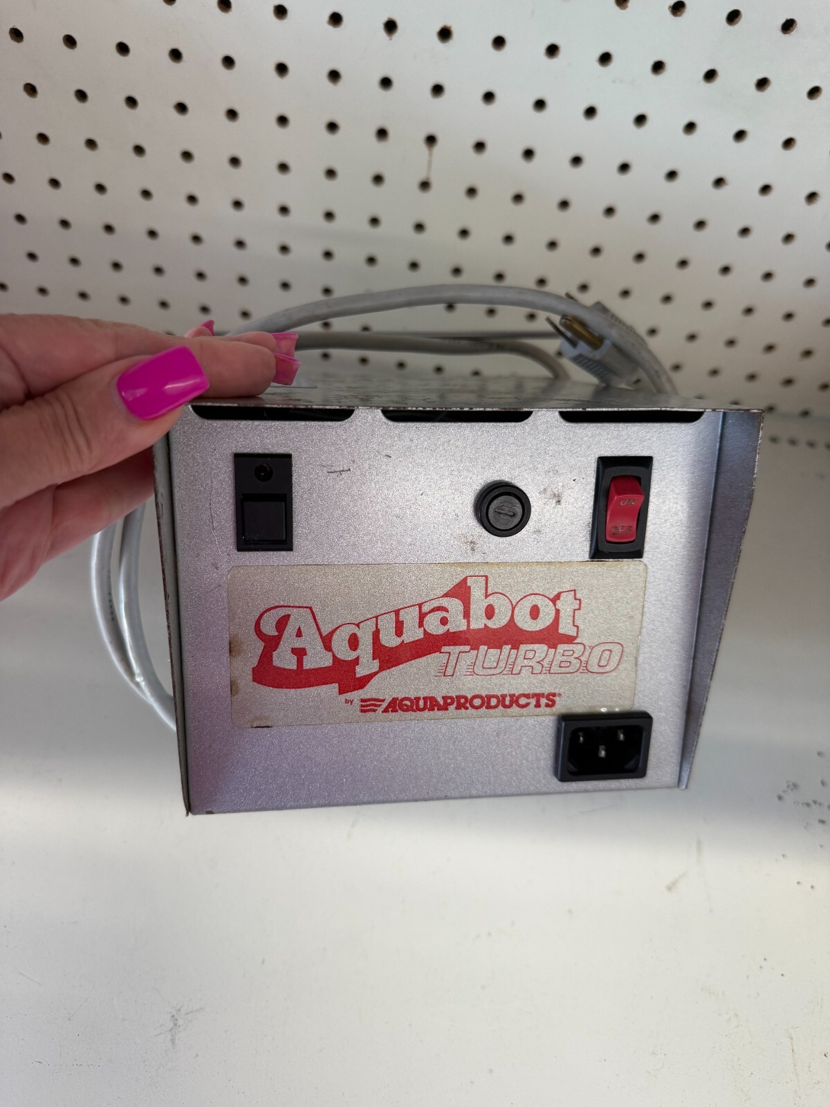AQUABOT 7060C POWER SUPPLY 3- PRONG MALE SOCKET FOR CLASSIC TURBO & T T2