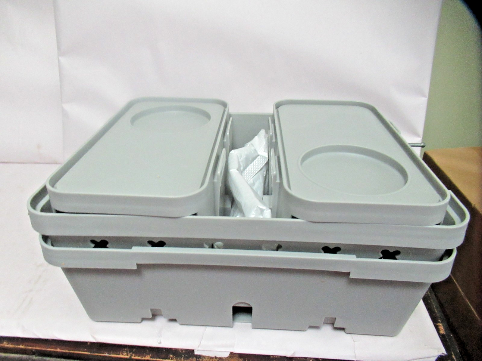 UPGRADE 2-Pack POOLSIDE STORAGE BASKET YC-020 5.3 L X 7.7W X11.6 H