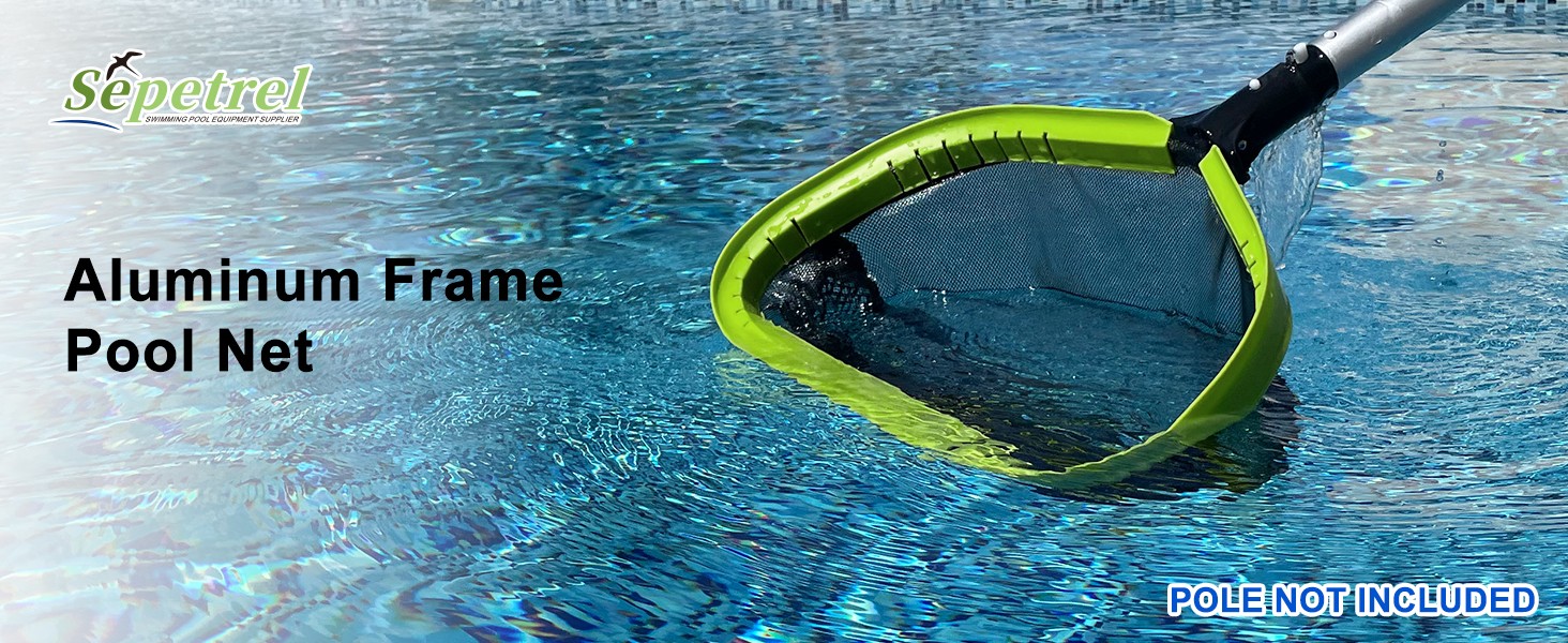 Pool Net, Professional Swimming Pool Leaf Skimmer Nets for Cleaning with