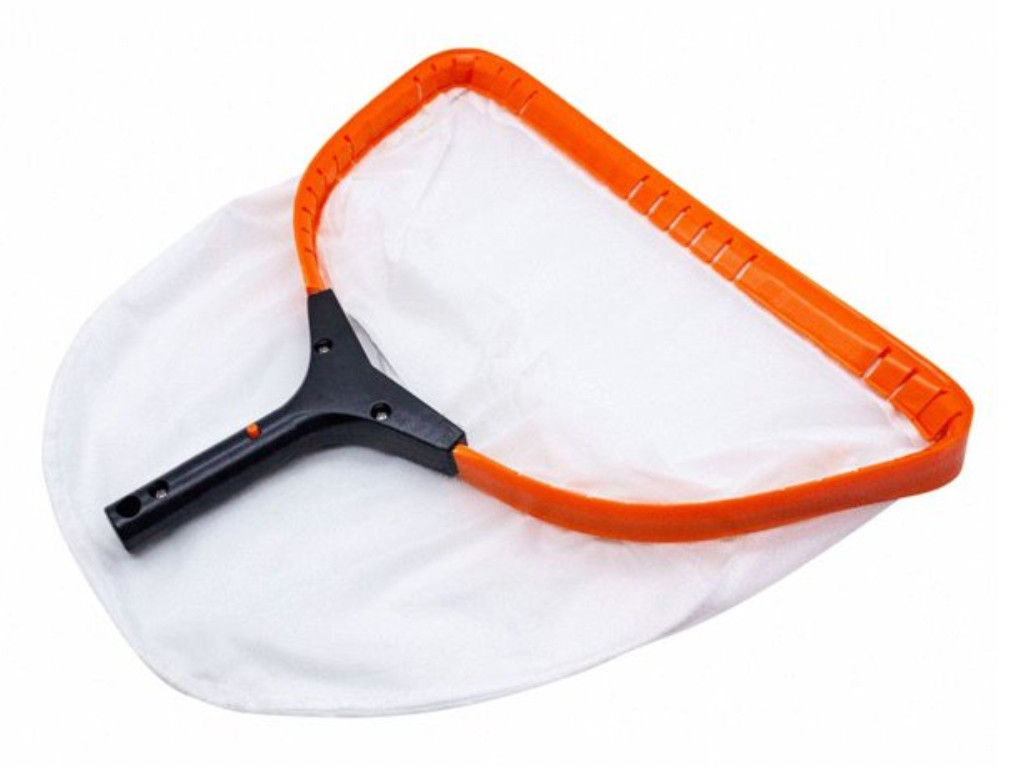 Poolstyle Supreme 18&Prime; Pool Skimmer Debris Leaf Rake w/Fine Mesh Debris Bag