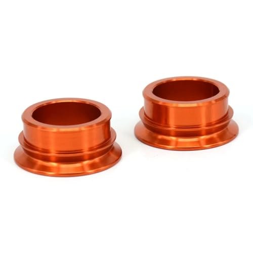 Orange Rear Wheel Spacer Kit Compatible with/Replacement For KTM SX/SX-F/XC-F